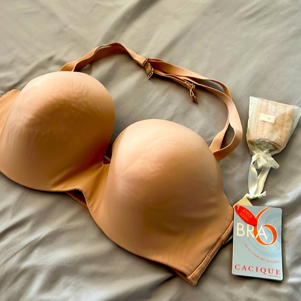 Strapless Cacique bra